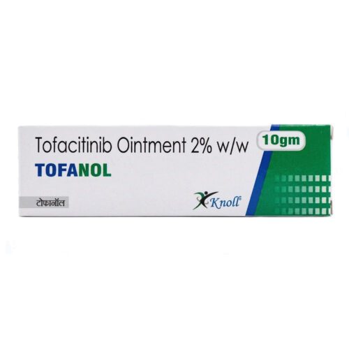 Box of Tofanol Tofacitinib ointment 2% w/w, 10 g, by Knoll